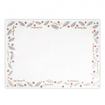 MANTEL INDIVIDUAL FELIZ NAVIDAD  - 31x43 CM