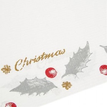 MANTEL INDIVIDUAL FELIZ NAVIDAD  - 31x43 CM