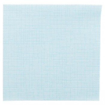 SERVILLETA AZUL CARIBEAN AIRLAID COTTON - 40x40 CM