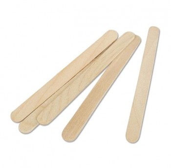 STICK MADERA PARA POLOS Y HELADOS - 11,4x1x0,2 CM