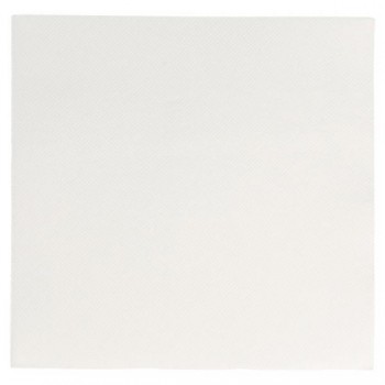 SERVILLETA BLANCA DOBLE CAPA - 33x33  CM