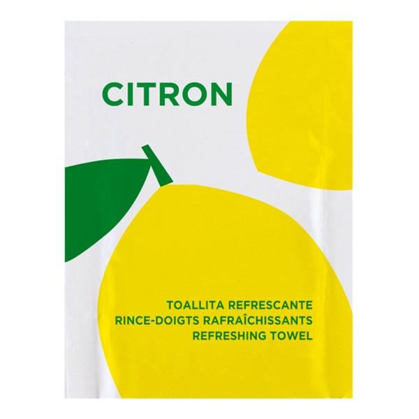 TOALLITA LIMPIADORA Y REFRESCANTE AROMA CITRICO (500 Unidades)