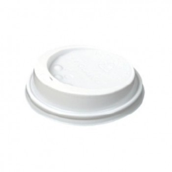 TAPA TO GO BLANCA PARA VASO DE CAFÉ - 7 CM