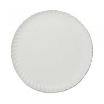 PLATO BLANCO DE CARTÓN PARA PASTELERÍA - 38 CM