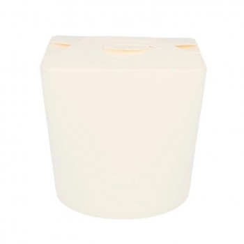 ENVASE TAKE AWAY BLANCO DE PAPEL OUTLET - 780 ML