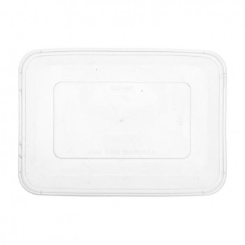 TARRINAS RECTANGULARES TRANSPARENTES - 500 ML