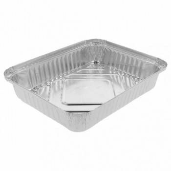 ENVASE RECTANGULAR ALUMINIO  - 1.100 ML