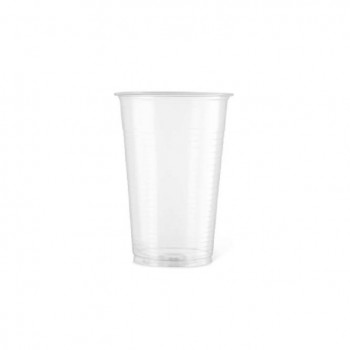 VASO TRANSPARANTE DE PLA COMPOSTABLE PARA BEBIDAS FRÍAS - 200 ML