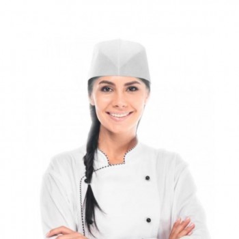 GORRO BARCO NONWOVEN TRANSPIRABLE BLANCO PARA CHEF