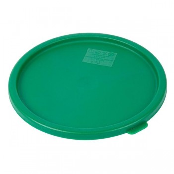 TAPA VERDE DE POLIPROPILENO PARA CONTENEDOR DE ALIMENTOS - 18,9 CM