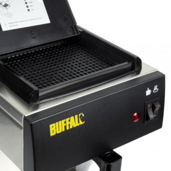 CAFETERA ELÉCTRICA CON FILTRO Y JARRA VIDRIO MARCA BUFFALO