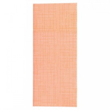 SERVILLETA  AIRLAID CON PLEGADO CANGURO DRY COTTON MANDARINA  - 33x40 CM