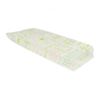 BOLSA PAPEL ANTIGRASA BAGUETTE PAROLE - 12+4x35 CM