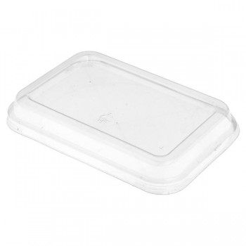 TAPA R-PET ANTIVAHO TRANSPARENTE PARA BARQUITA - 17,5x12x1,5 CM