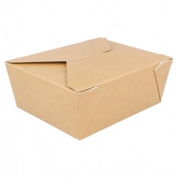 BOX MENÚ ESTANCO KRAFT THEPACK - 17,2/15,3x13,9/12,1x6,4 CM