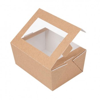 CAJA ESTANCA RECTANGULAR CON VENTANA THEPACK - 8,5x12x5,5 CM