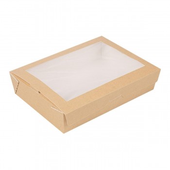 CAJA ESTANCA RECTANGULAR CON VENTANA THEPACK - 21/19,8x15/14x4,8 CM