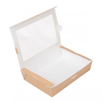 CAJA ESTANCA RECTANGULAR CON VENTANA THEPACK - 21/19,8x15/14x4,8 CM