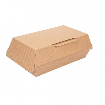 BOX LUNCH LANCA/NATURAL THEPACK  - 19,5x11,5x6,5 CM