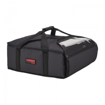 BOLSA TÉRMICA PARA TRANSPORTE 2 CAJAS DE PIZZA MARCA CAMBRO GO-BAG - 46x42x13 CM