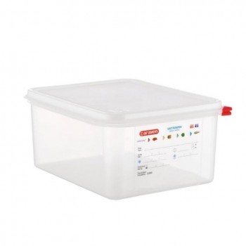 CONTENEDOR PARA ALIMENTOS GASTRONORM 1/2 MARCA  ARAVEN - 13,7 L