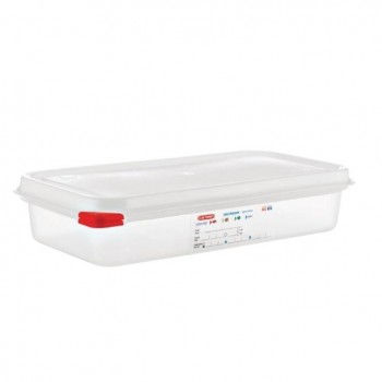 CONTENEDOR PARA ALIMENTOS GASTRONORM 1/3 MARCA  ARAVEN - 2,5 L