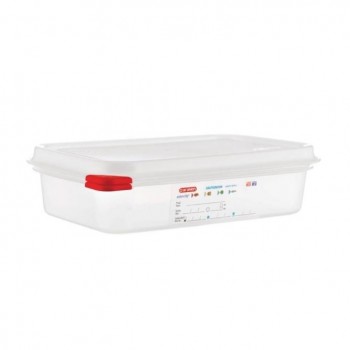 CONTENEDOR PARA ALIMENTOS GASTRONORM  GN 1/4 MARCA  ARAVEN - 1,8 L