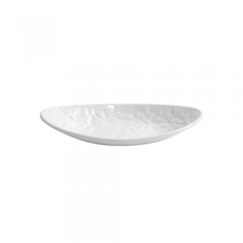 BANDEJA BLANCA MELAMINA OVAL MAMBA - 25,2x13,7x4,4 CM