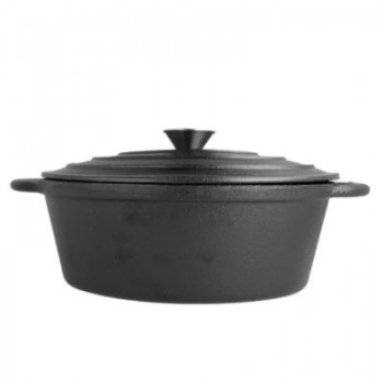 COCOTTE HIERRO FUNDIDO CON TAPA OVALADA - 4,1 L