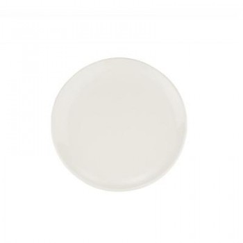 PLATO LLANO PORCELANA BLANCA BONNA GOURMET - 17x2,2 CM