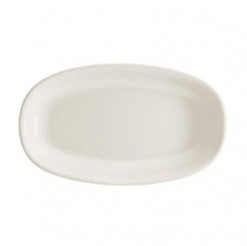 BANDEJA BLANCA PORCELANA BONNA GOURMET - 29x18x2 CM