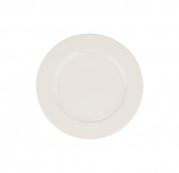 PLATO LLANO BONNA  BANQUET BLANCO - 17x1,7 CM