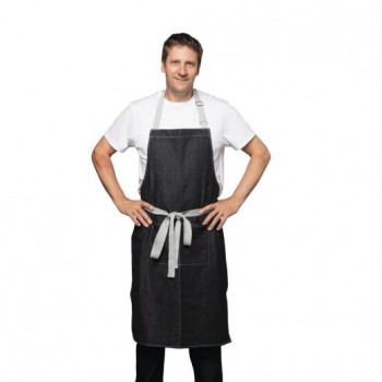 DELANTAL PETO UNISEX VAQUERO MARCA WHITES CHEF CLOTHING - 700x1.000 M