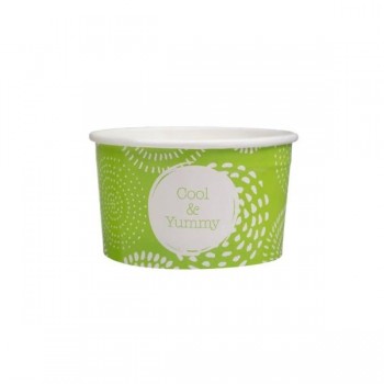 TARRINA DE PAPEL PARA HELADO COLECCIÓN COOL&YUMMY - 100 ML