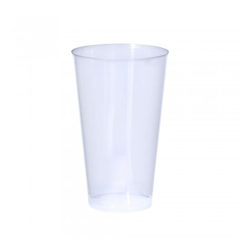 VASO INYECTADO PARA COMBINADOS REUTILIZABLE UNE 53928 20 USOS - 480 ML