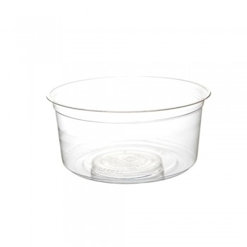 TARRINA TRANSPARENTE PLA COMPOSTABLE - 235 ML