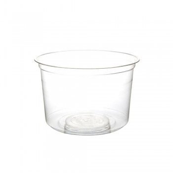 TARRINA TRANSPARENTE PLA COMPOSTABLE - 480 ML