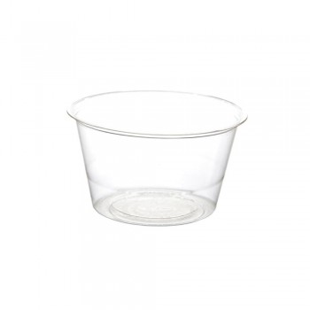 TARRINA TRANSPARENTE DE PLA COMPOSTABLE - 90 ML