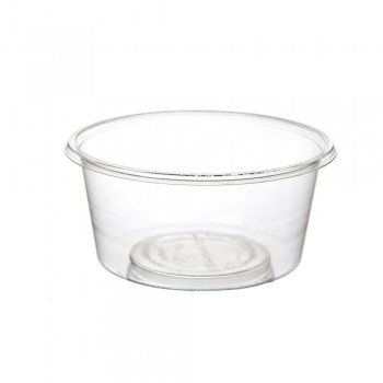 TARRINA TRANSPARENTE DE PLA COMPOSTABLE - 145 ML