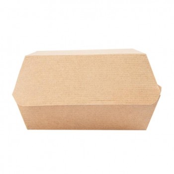 CAJA HAMBURGUESA KRAFT THEPACK - 14/10,2x12,5/9,8x6 CM