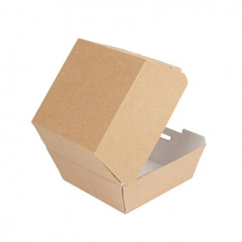 CAJA HAMBURGUESA KRAFT THEPACK - 14/10,2x12,5/9,8x9 CM