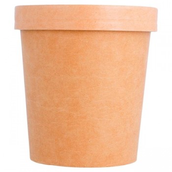 TARRINA KRAFT CON TAPA PAPEL SOUP TO GO - 480 ML