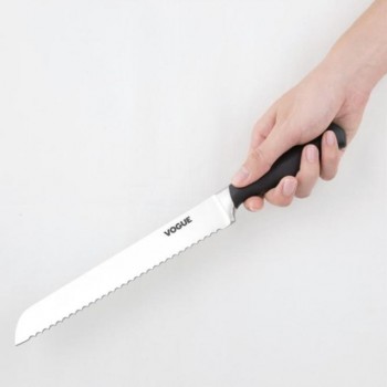 CUCHILLO PARA PAN MANGO SUAVE MARCA VOGUE - 20 CM