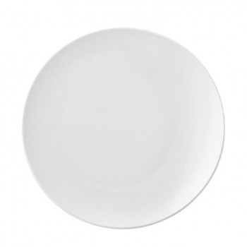 PLATO PORCELANA BLANCA LÍNEA  ARIANE VITAL COUPE - 27 CM