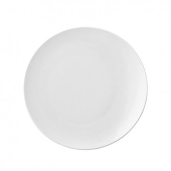 PLATO PORCELANA BLANCA LÍNEA  ARIANE VITAL COUPE - 21 CM