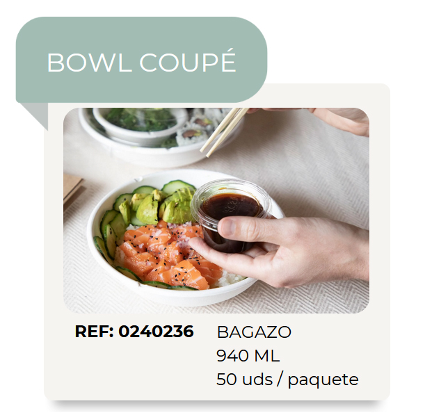 bowls boles de bagazo ecoproduct asturisa