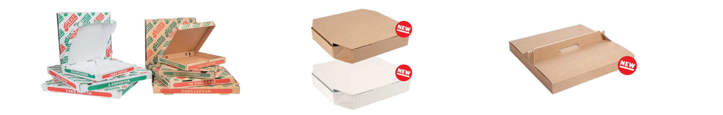 cajas para pizzas al por mayor