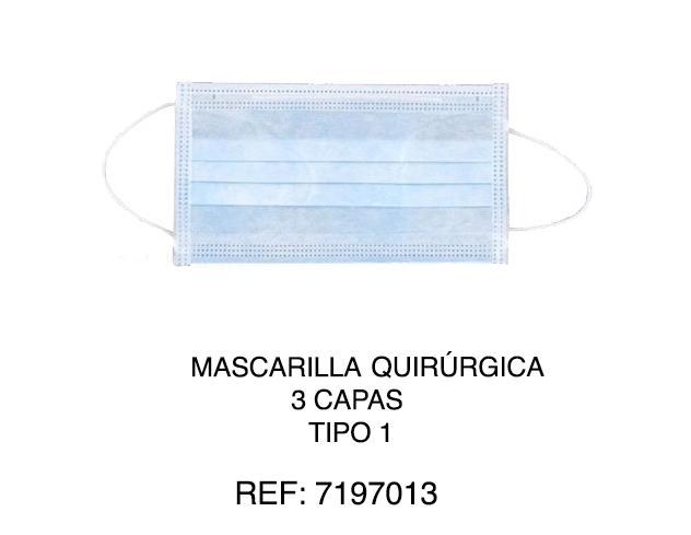 MASCARILLA QUIRURGICA